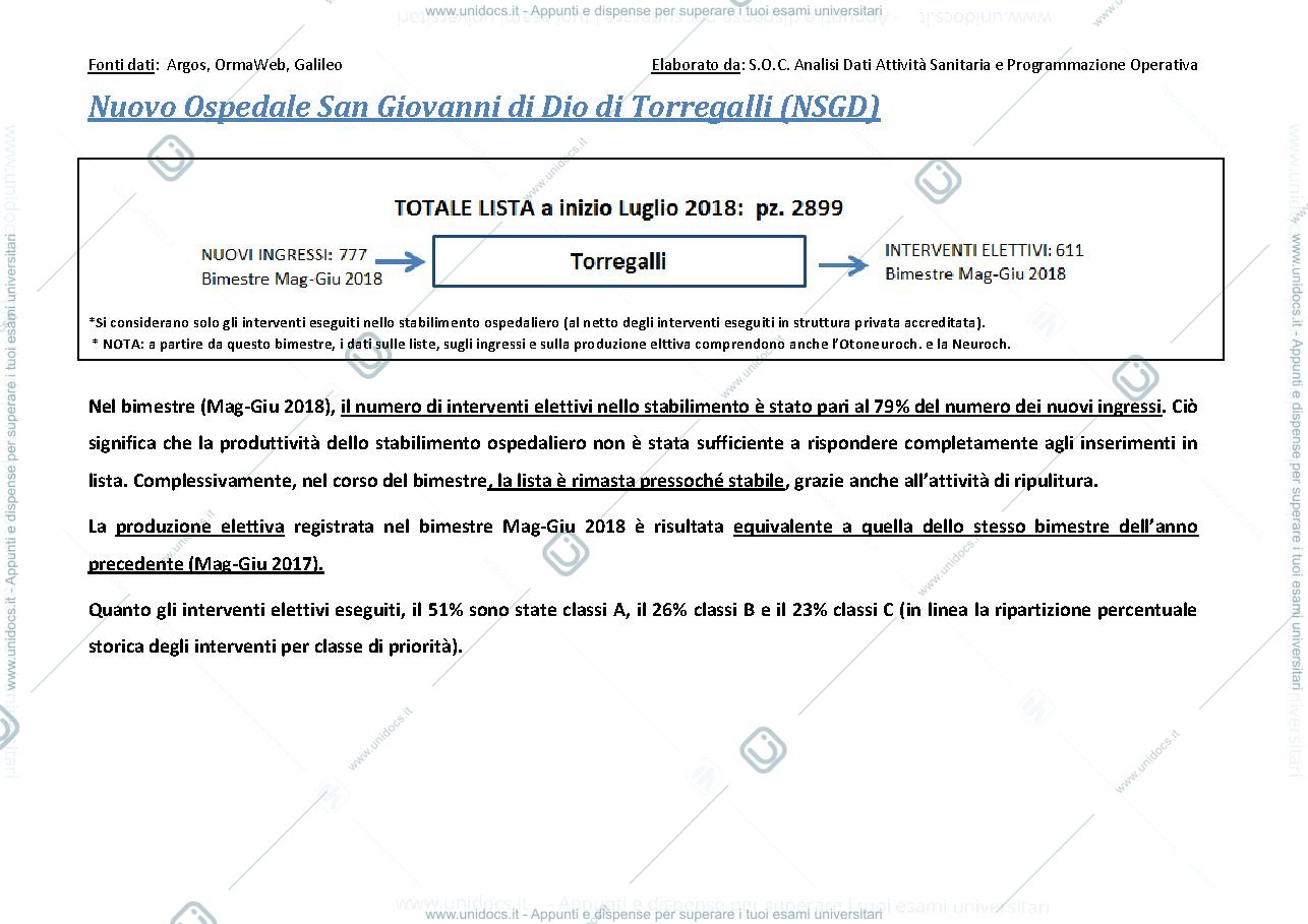 Anteprima pagina 3 — Report percorso chirurgico