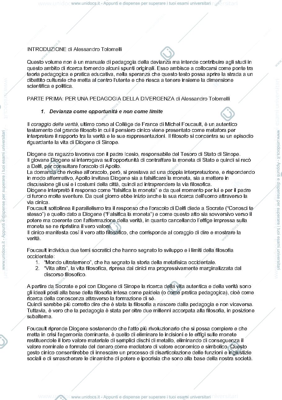 Anteprima pagina 2 — IL VALORE PEDAGOGICO DELLA DIVERGENZA 