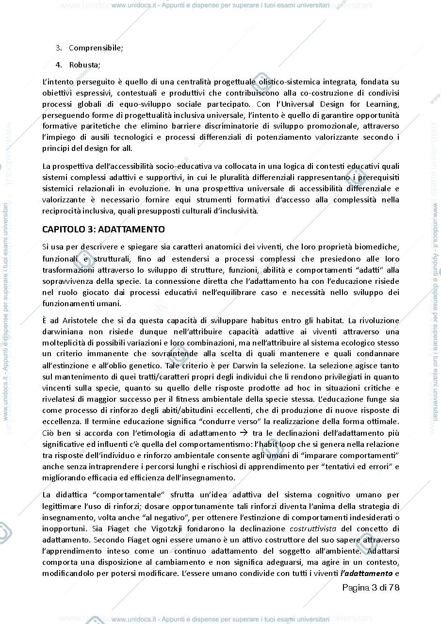Anteprima pagina 3 — dizionario di pedagogia speciale