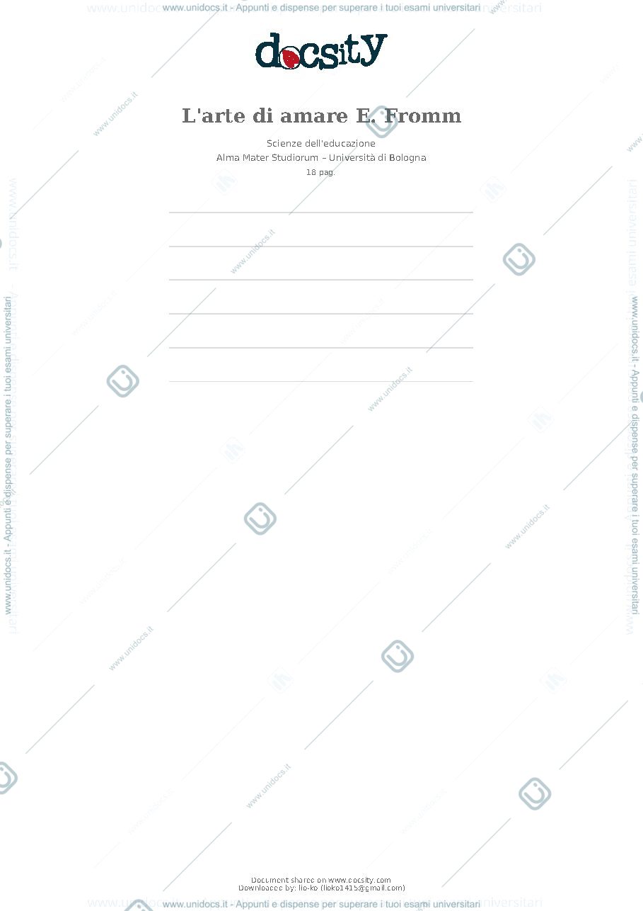Anteprima pagina 1 — Appunti 