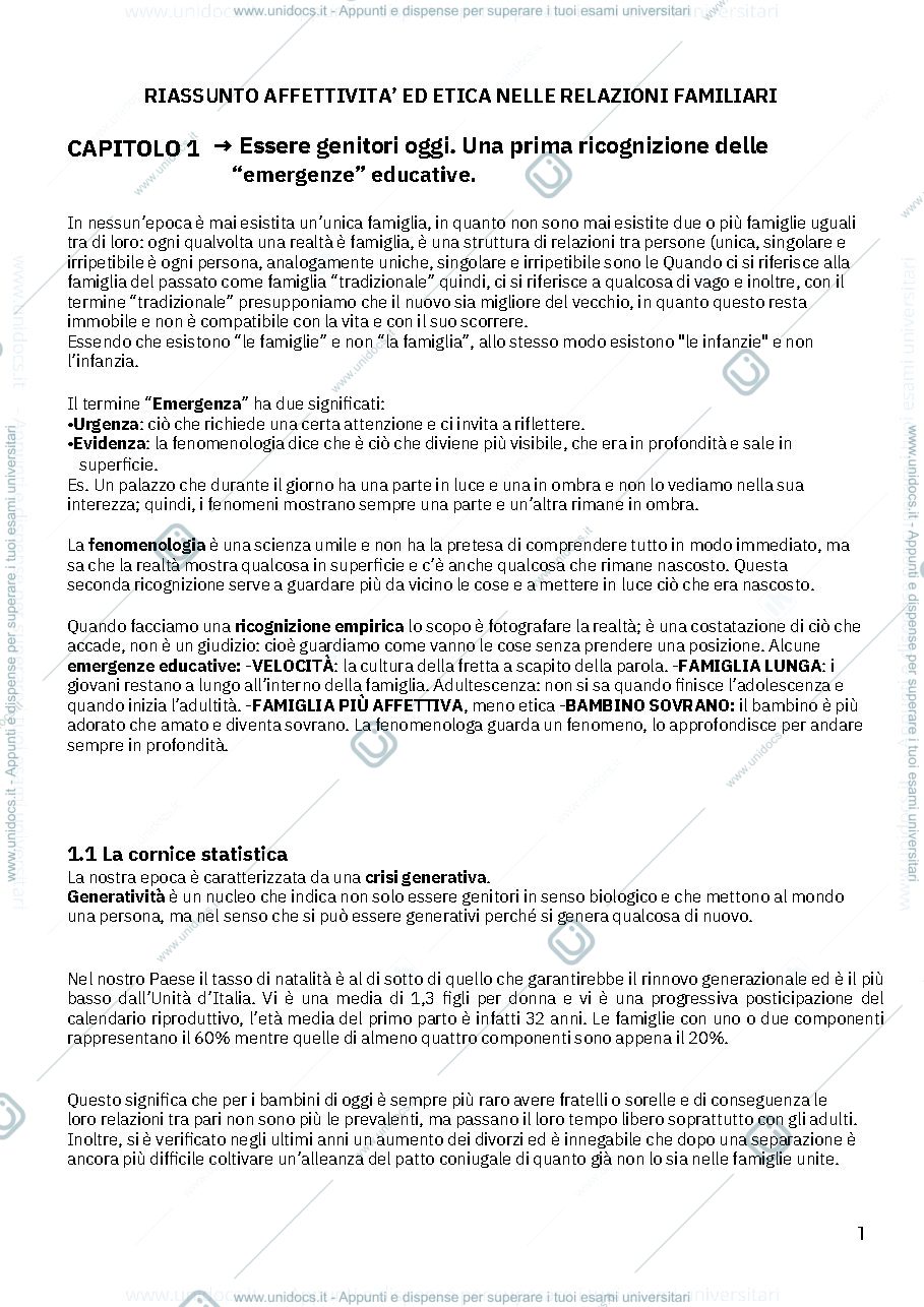 Anteprima pagina 1 — pedagogia fondamentale 