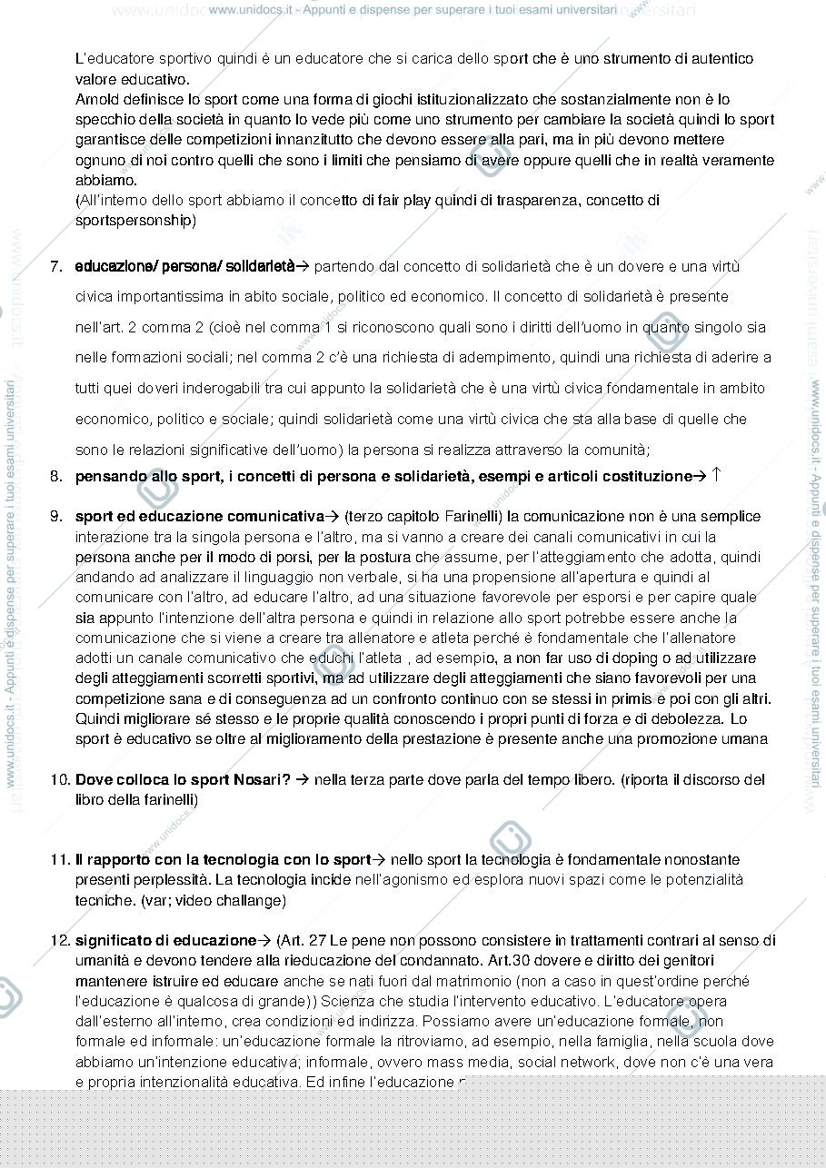 Anteprima pagina 2 — domande pedagogia farinelli