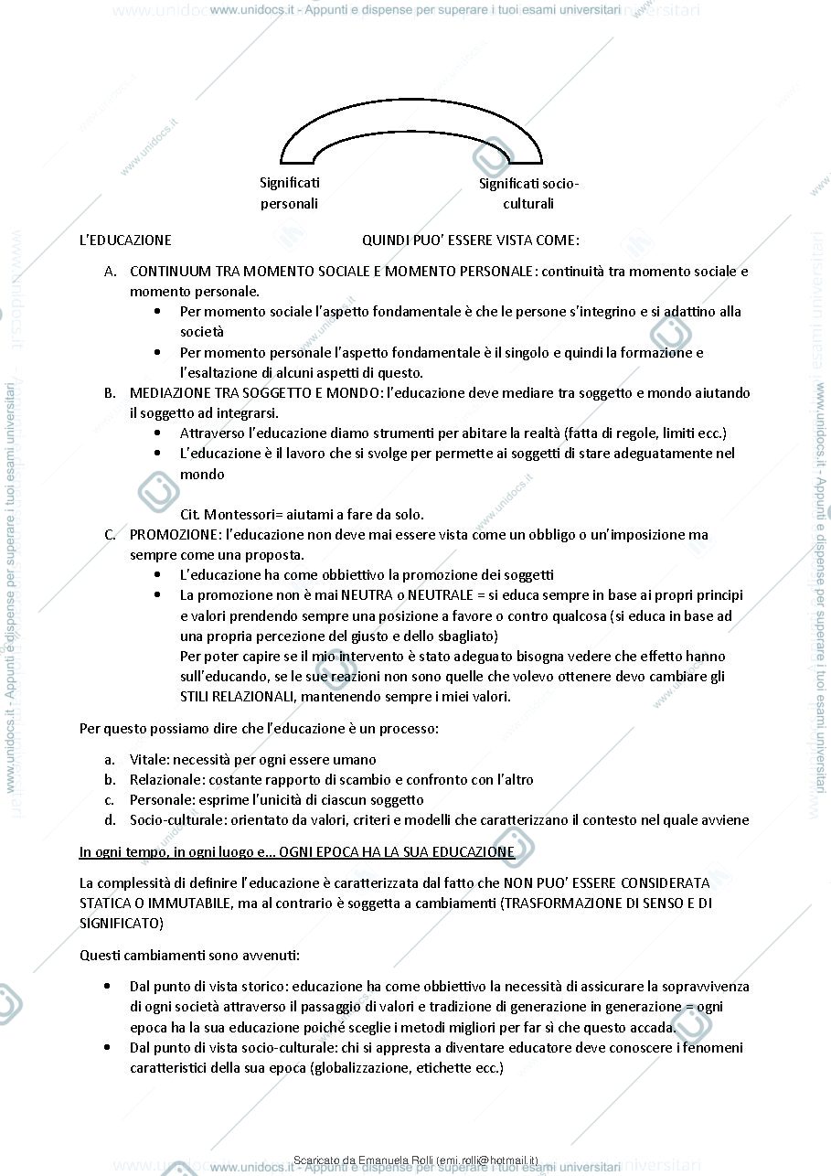 Anteprima pagina 3 — pedagogia generale