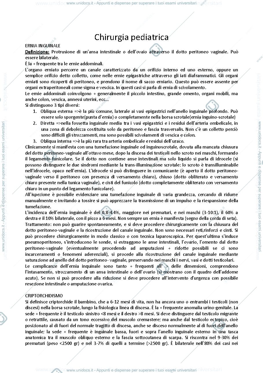 Anteprima pagina 1 — Chirurgia pediatrica