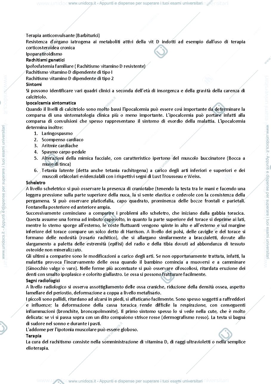 Anteprima pagina 3 — Appunti pediatria