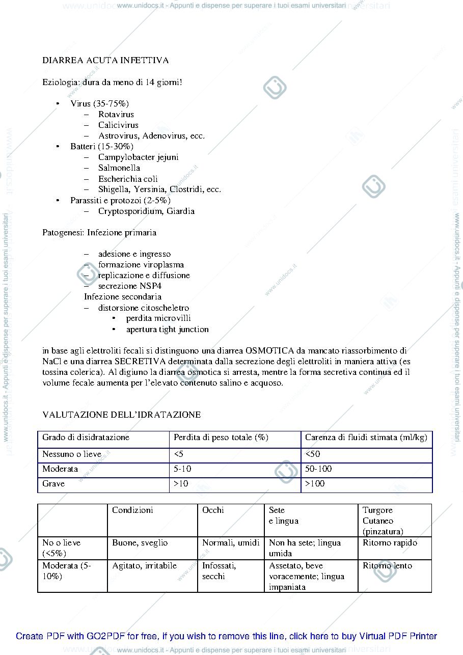 Anteprima pagina 1 — DIARREA
