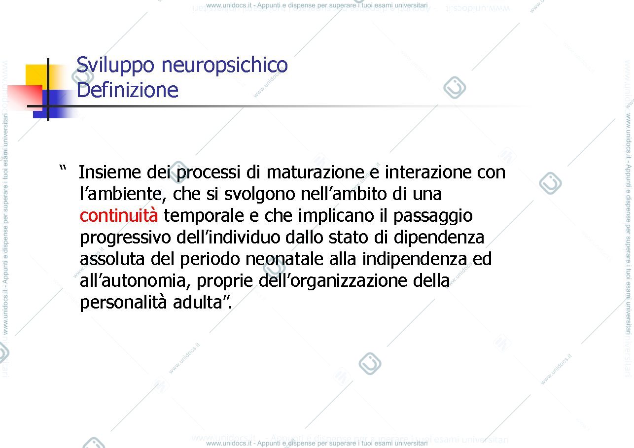 Anteprima pagina 2 — Sviluppo