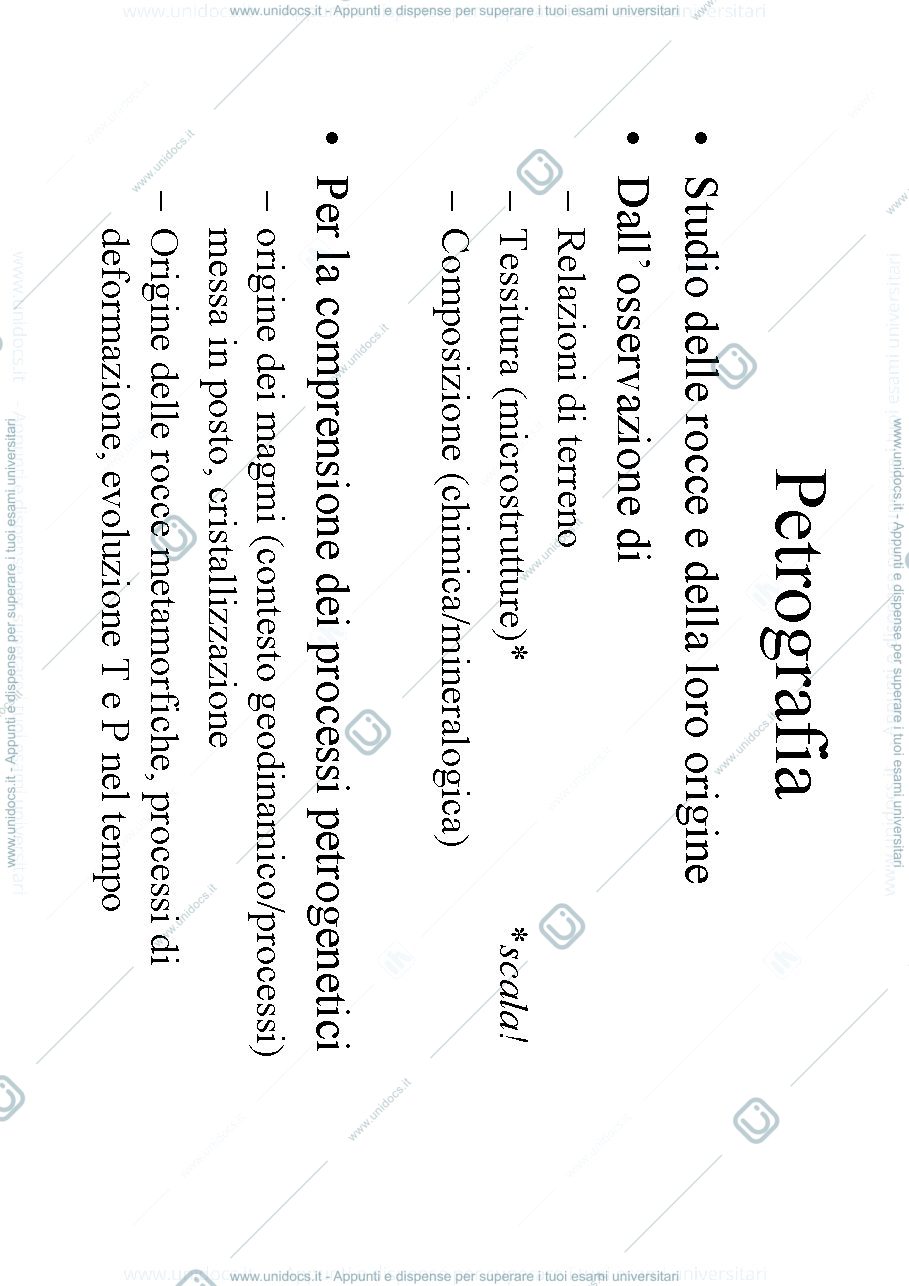 Anteprima pagina 5 — Dispense Petrografia Unimib