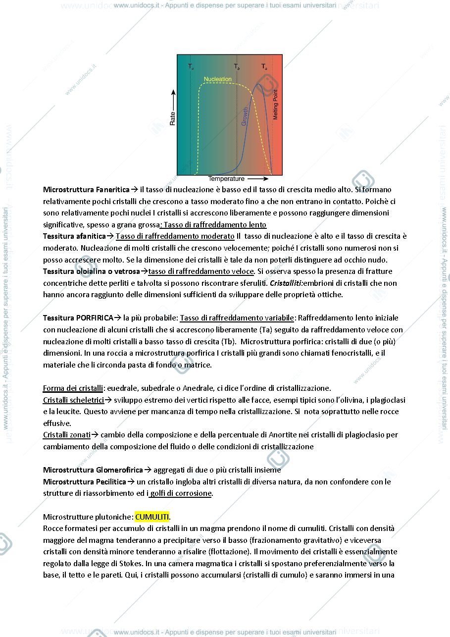 Anteprima pagina 3 — riassunto petrografia