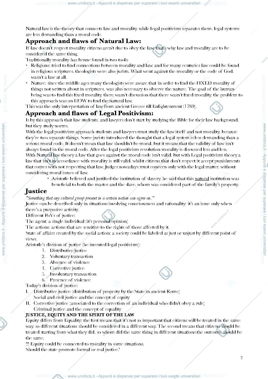 Anteprima pagina 2 — Philosophy of Law - Torrente M-Z