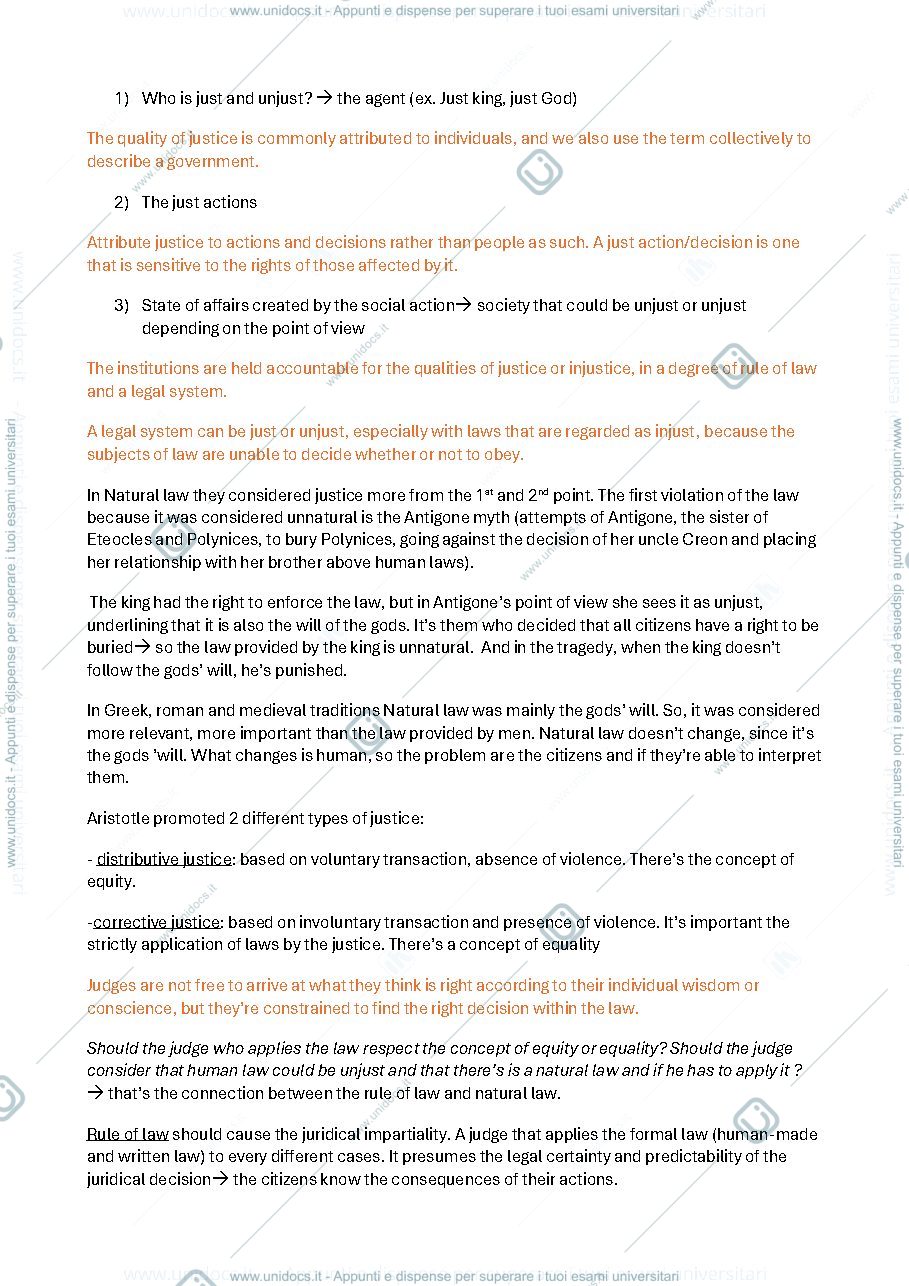 Anteprima pagina 3 — appunti pre-exam philosophy of law