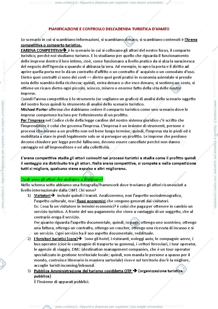Anteprima pagina 1 — Schema prof. D'Amato