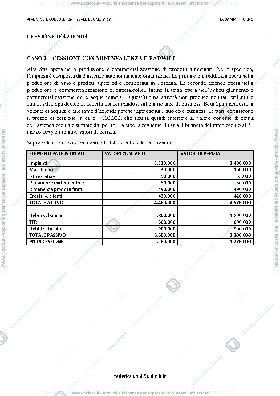 Anteprima pagina 1 — planning e consulenza finanziaria