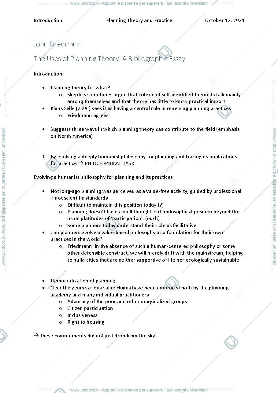 Anteprima pagina 1 — Friedmann Summary