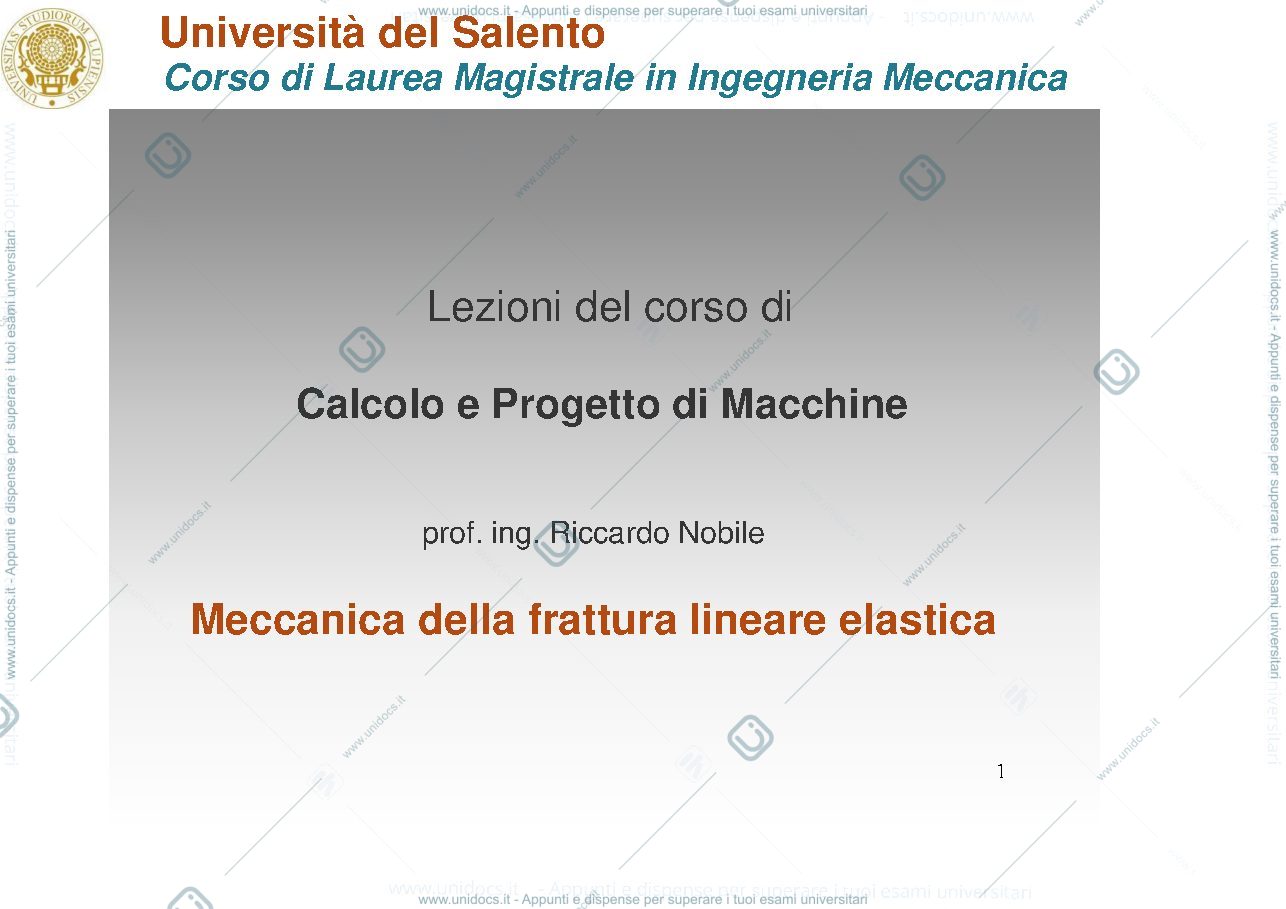 Anteprima pagina 1 — Frattura materia