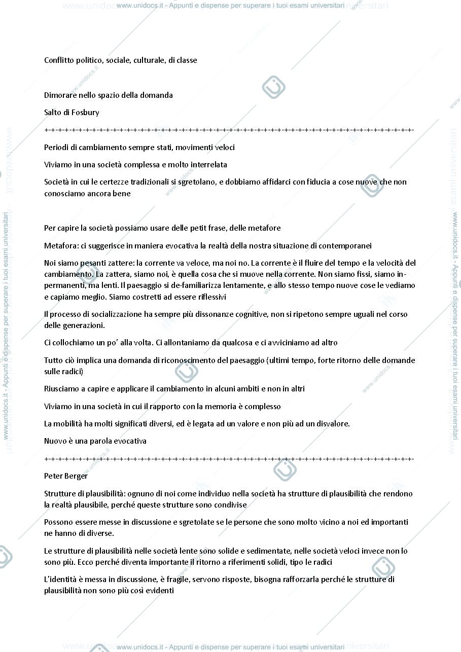 Anteprima pagina 2 — Pluralismo sociale e conflitti culturali