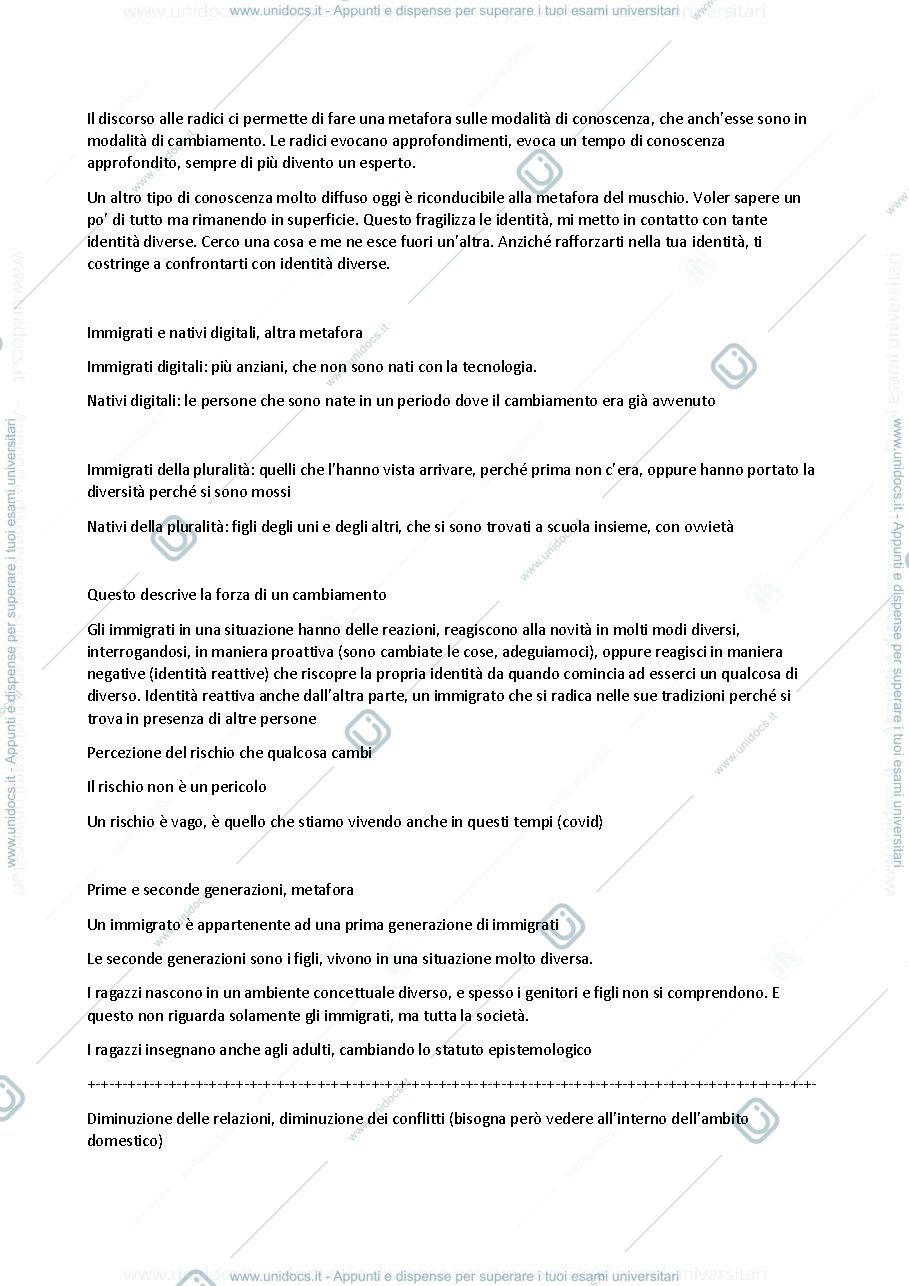 Anteprima pagina 3 — Pluralismo sociale e conflitti culturali