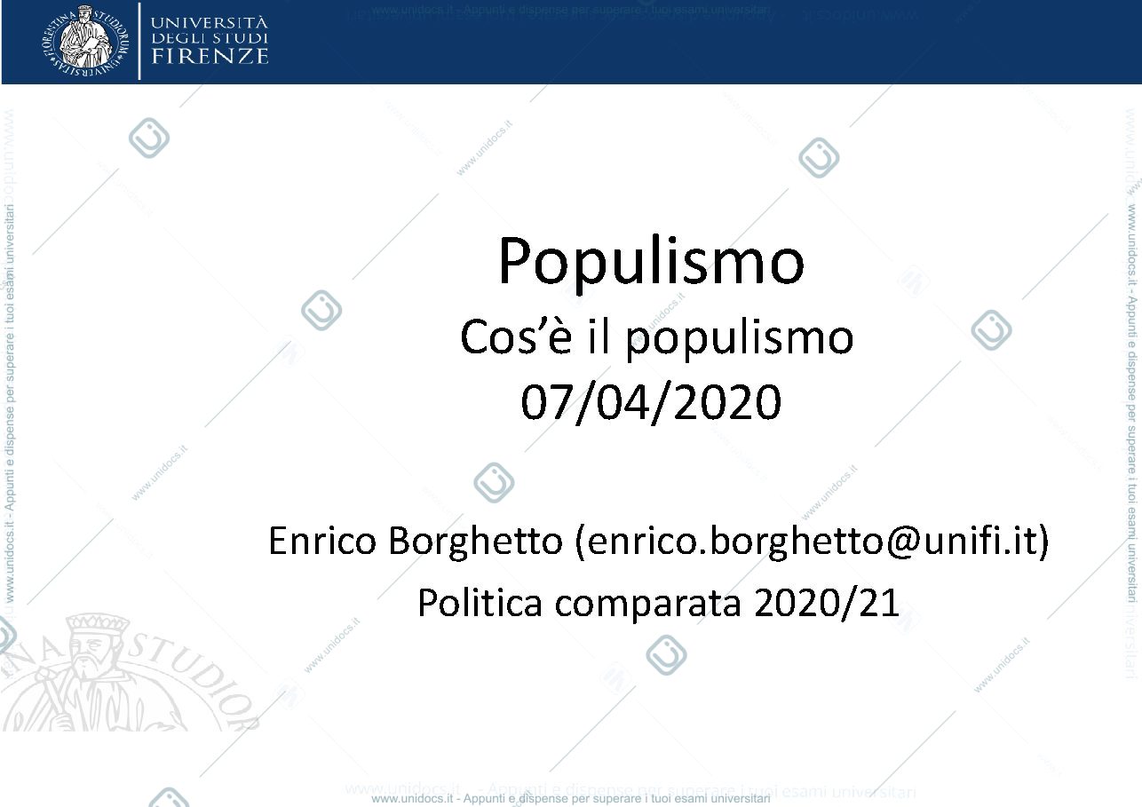 Anteprima pagina 1 — populismo