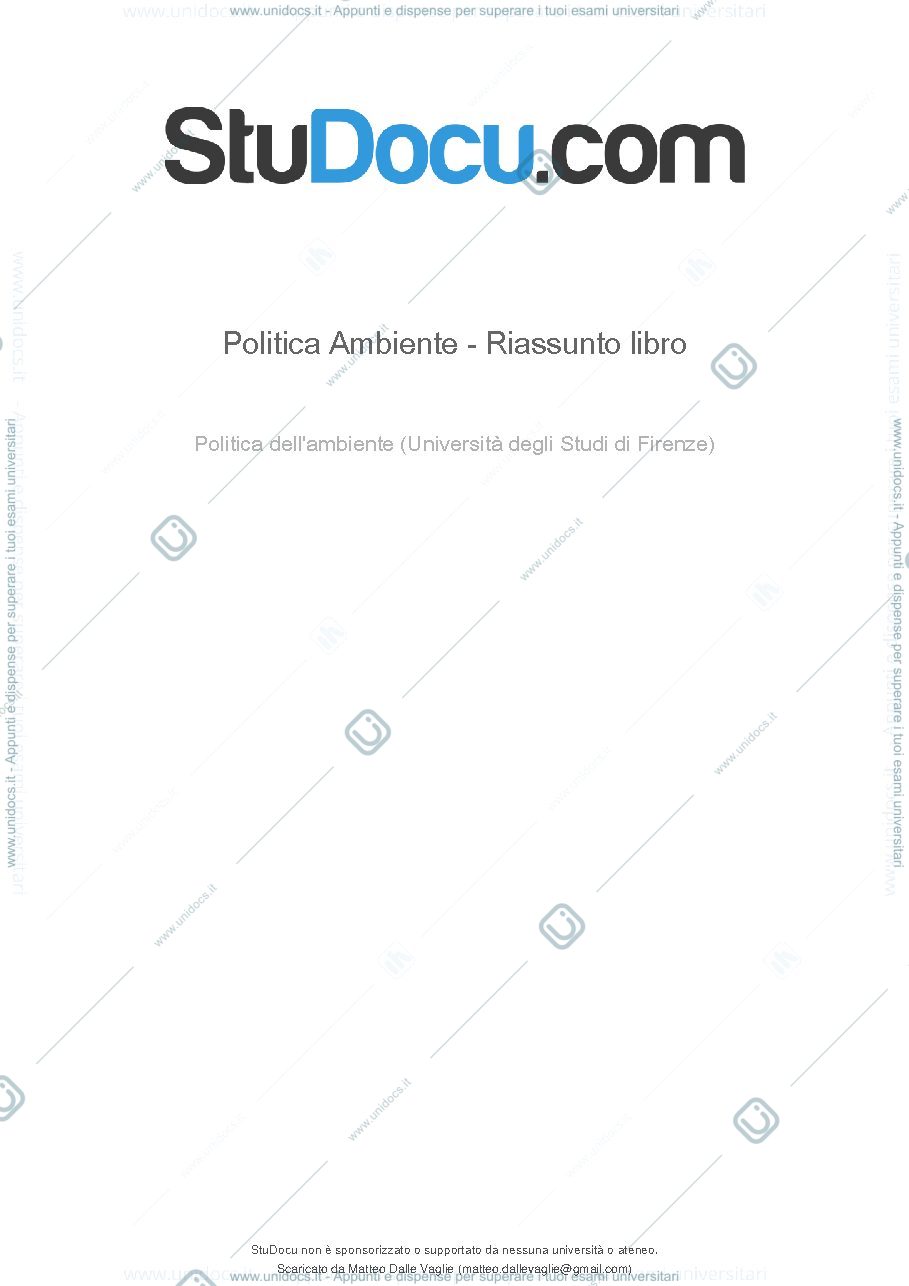 Anteprima pagina 1 — riassunti