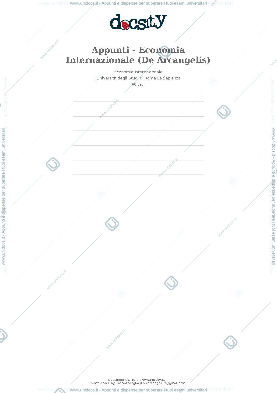 Anteprima pagina 1 — Appunti