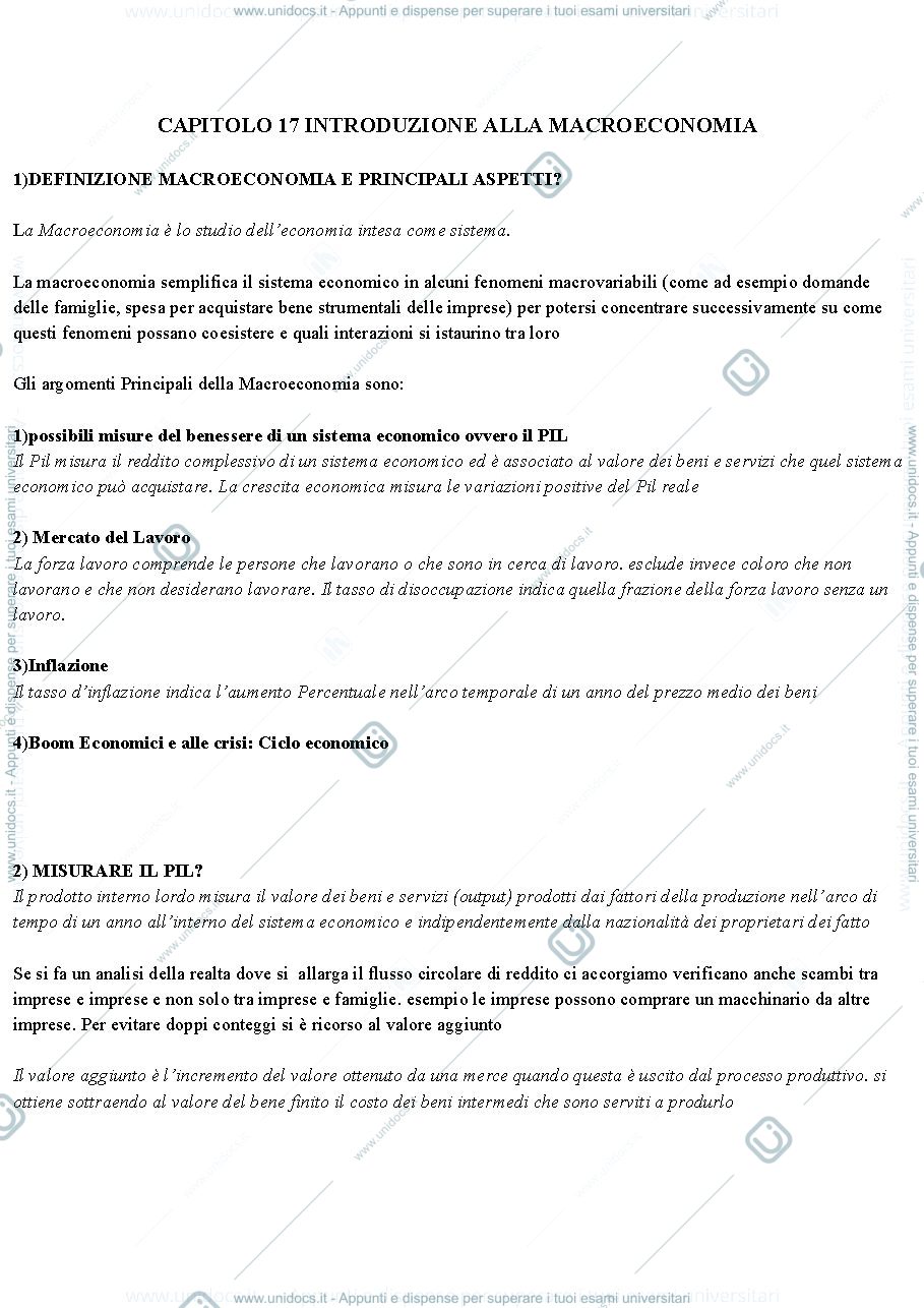 Anteprima pagina 2 — Macroeconomia