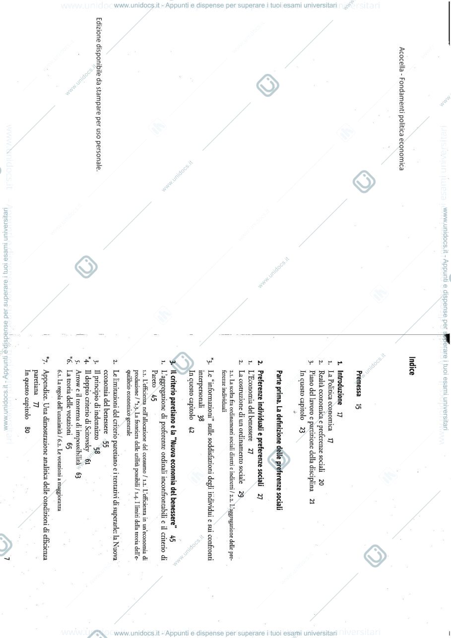 Anteprima pagina 1 — Acocella - Fondamenti politica economica