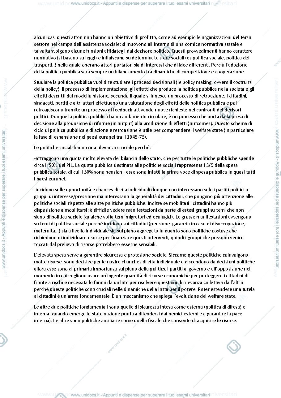 Anteprima pagina 2 — Politica sociale comparata 