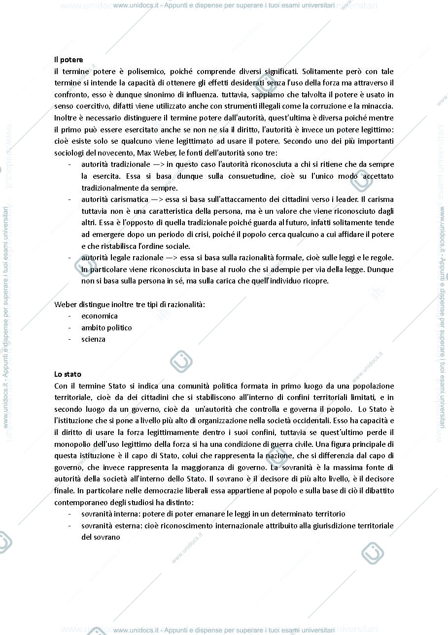 Anteprima pagina 3 — APPUNTI POLITICA 