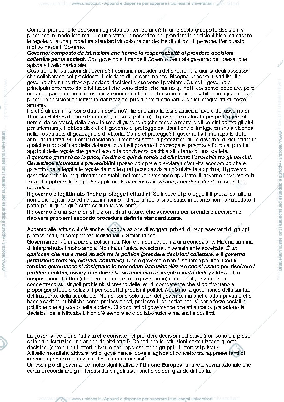 Anteprima pagina 3 — Politica politiche e governance