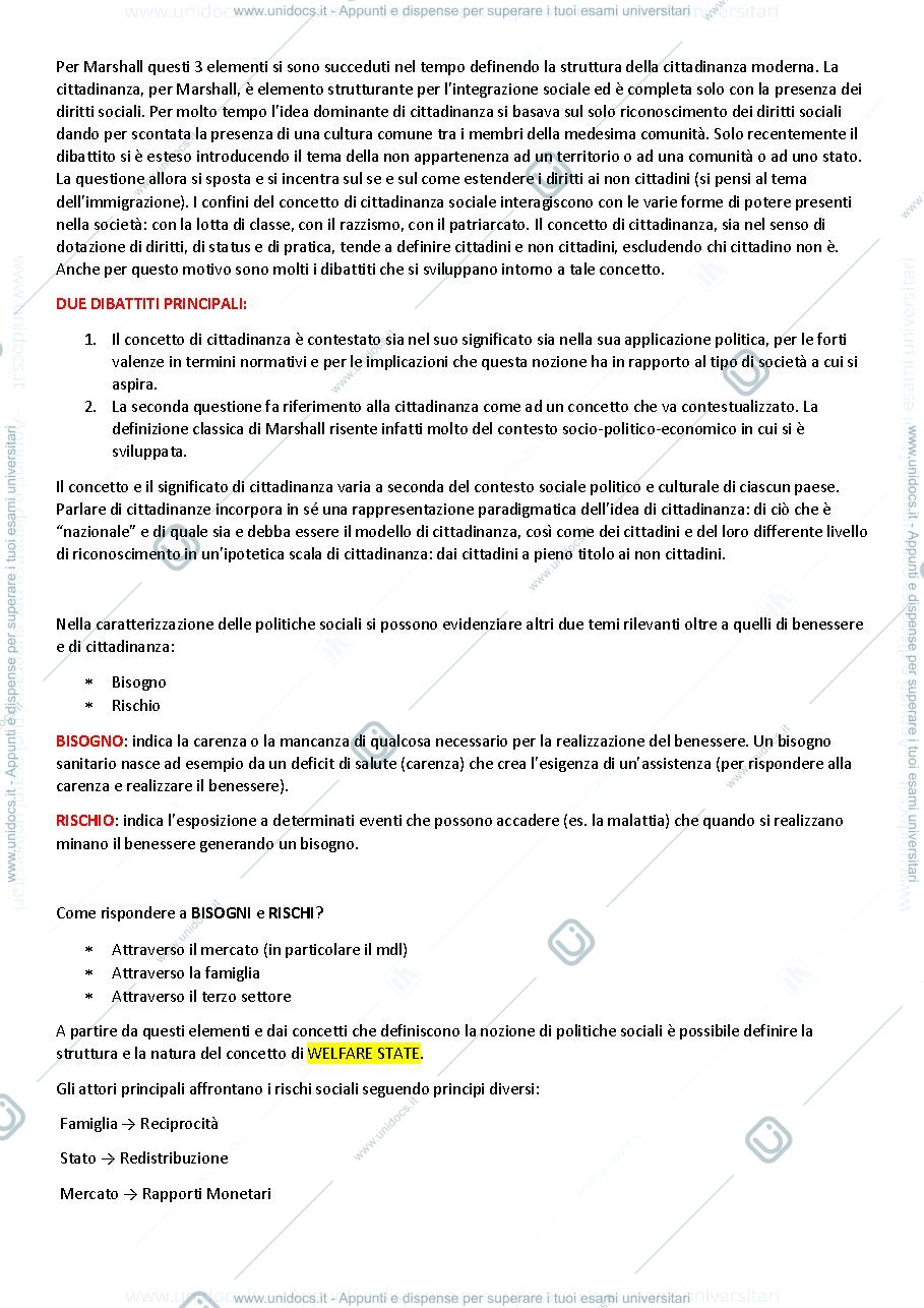 Anteprima pagina 3 — Riassunto anno 2022/2023 Prof. Diamantini