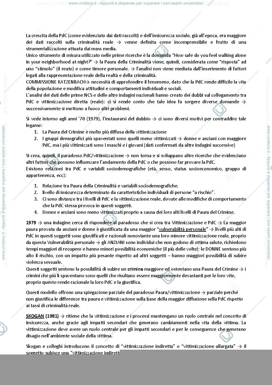 Anteprima pagina 3 — Appunti Politiche della Sicurezza - R. Sette