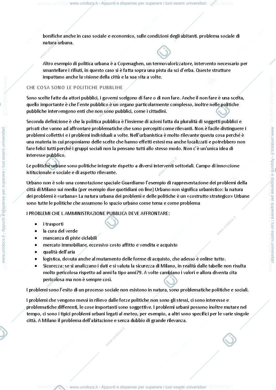 Anteprima pagina 2 — Appunti Politiche urbane 