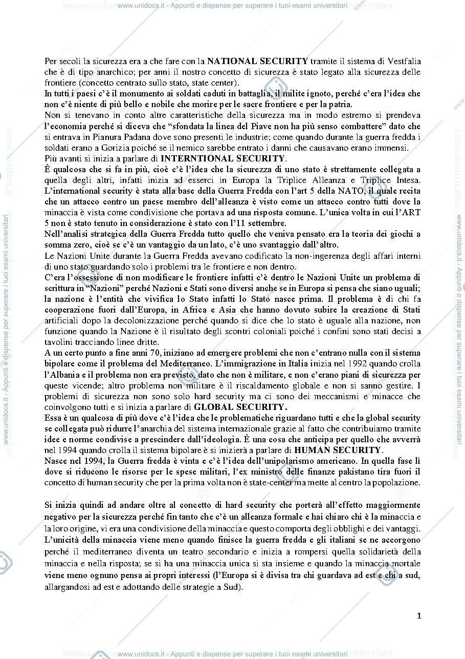 Anteprima pagina 1 — APPUNTI