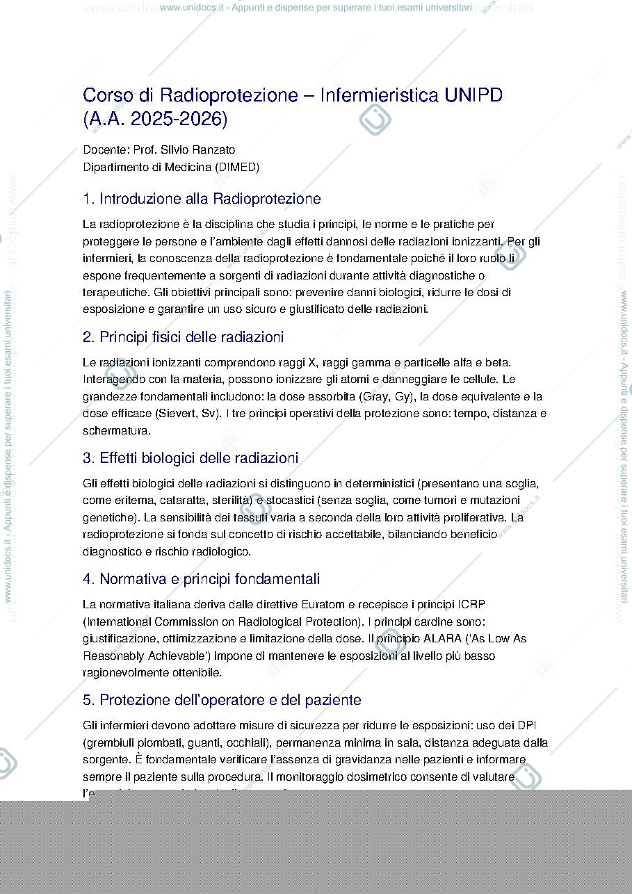 Anteprima pagina 1 — Prevenzione e sicurezza