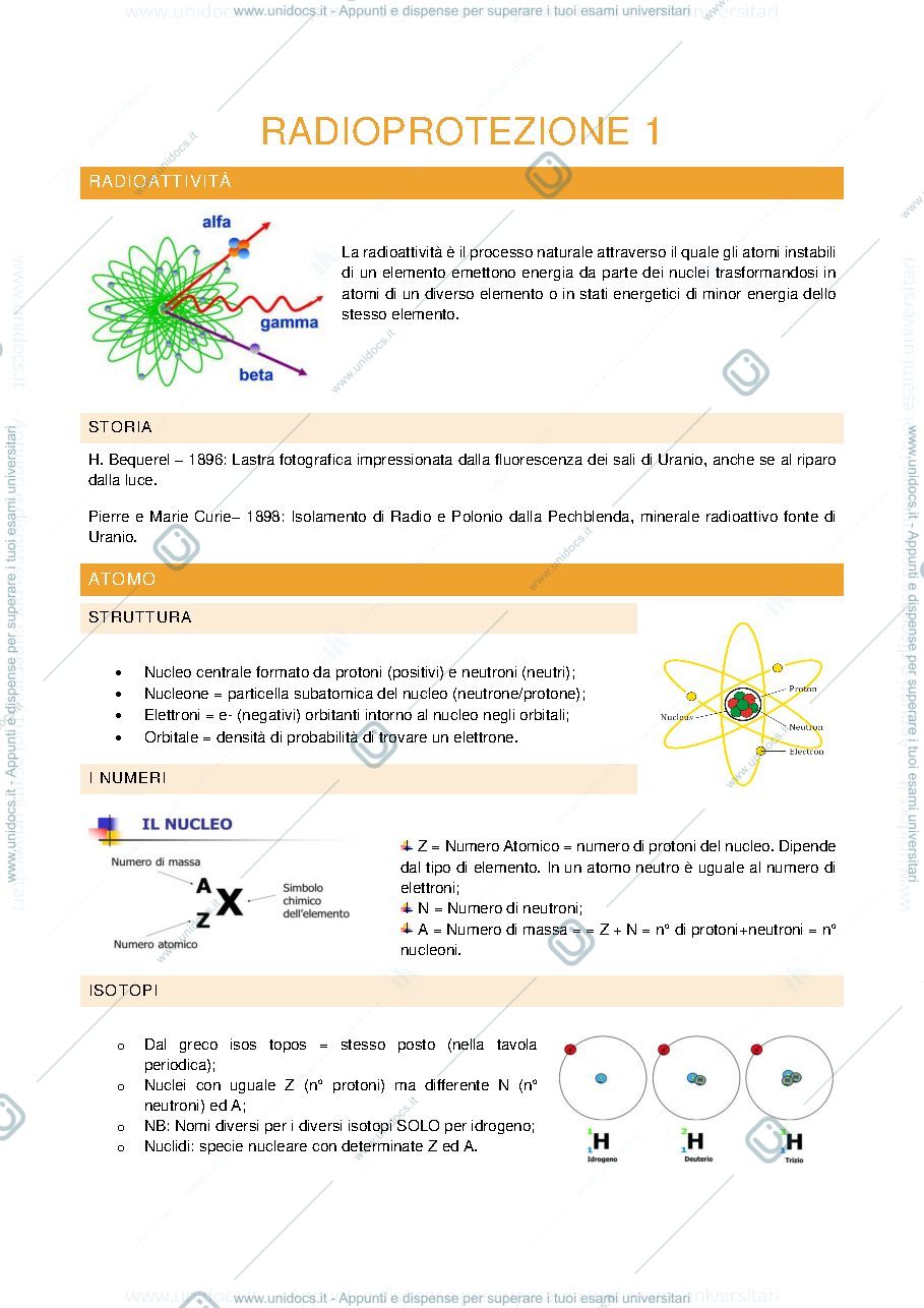 Anteprima pagina 1 — Radioprotezione