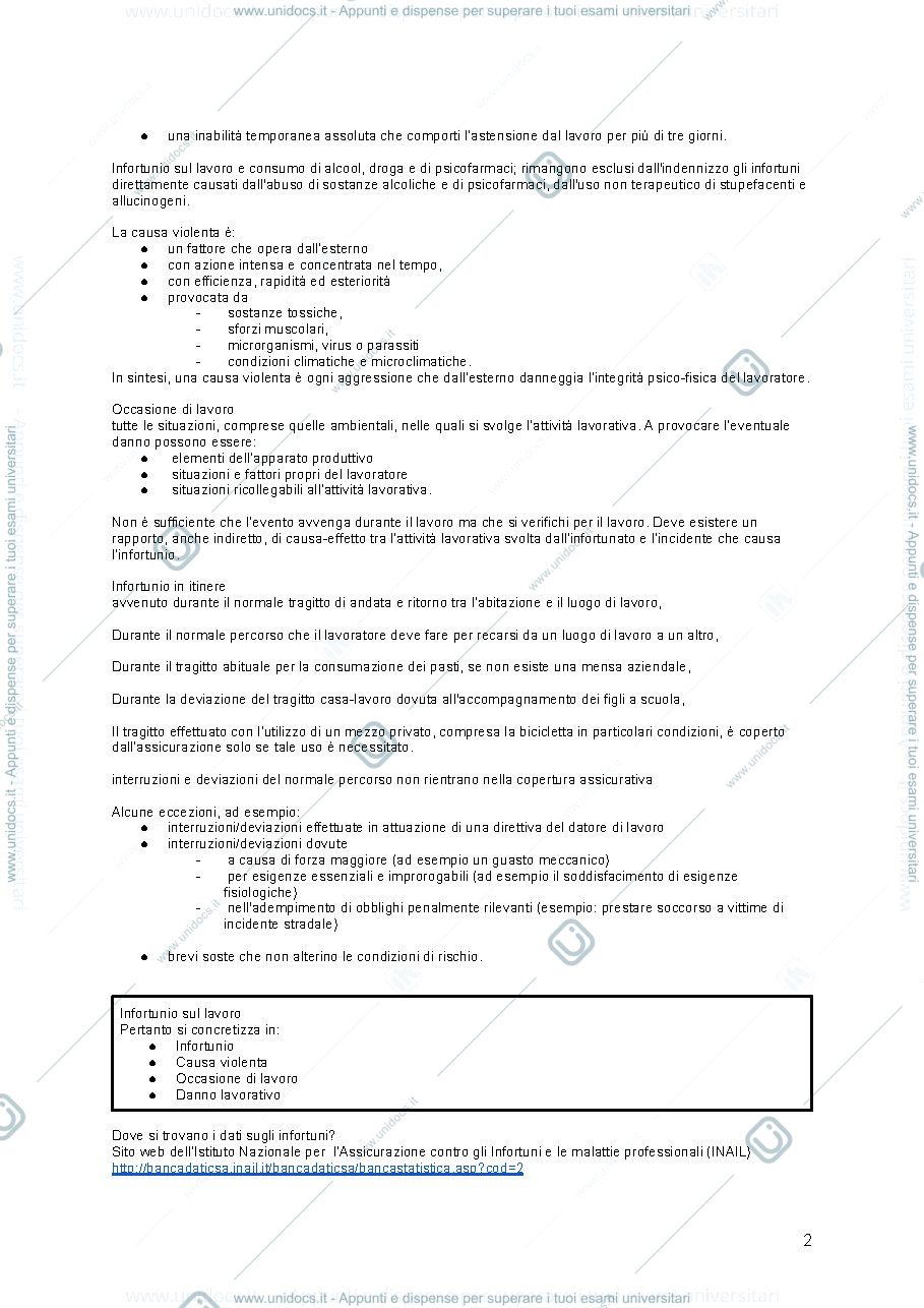 Anteprima pagina 2 — SICUREZZA SUL LAVORO 