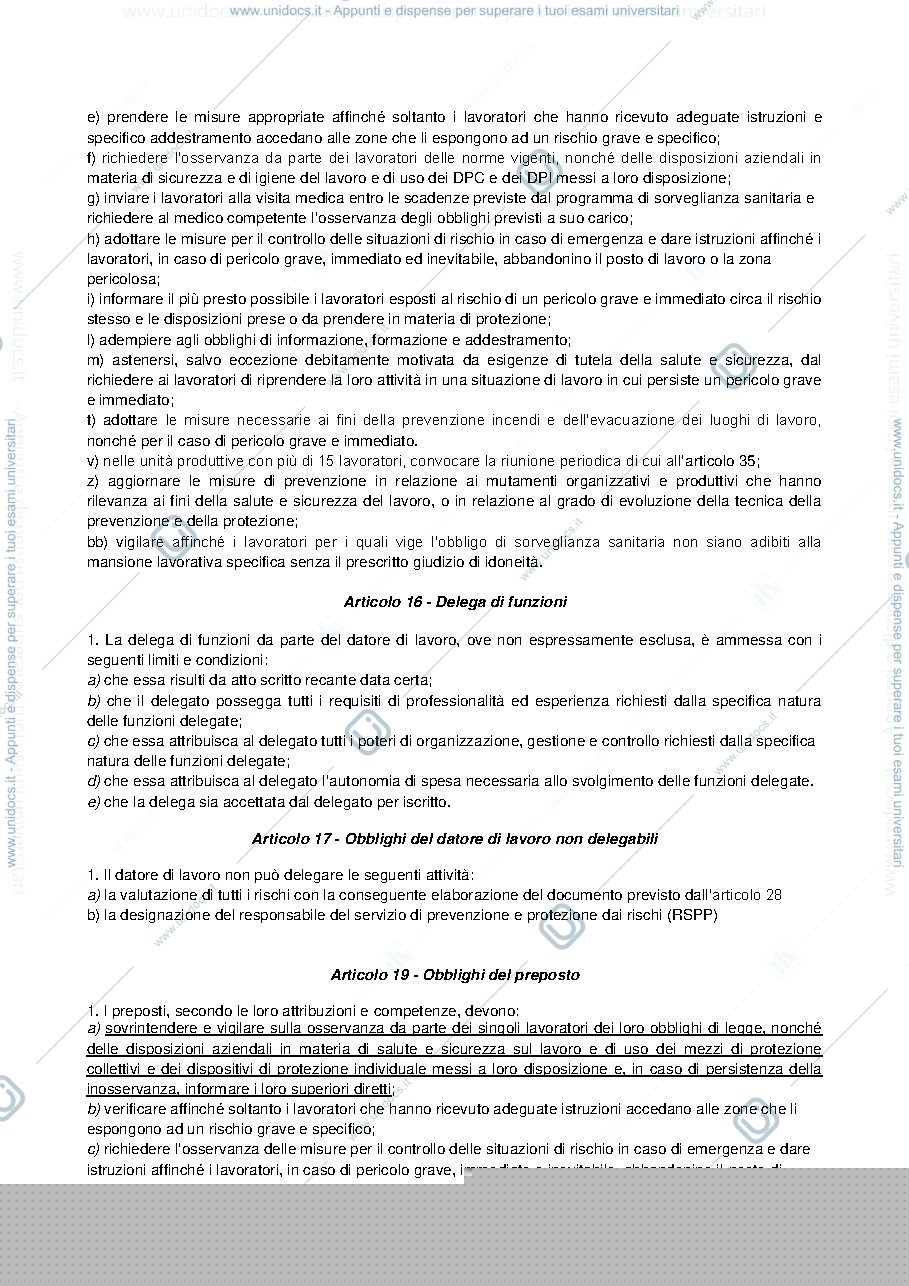 Anteprima pagina 2 — articoli sicurezza