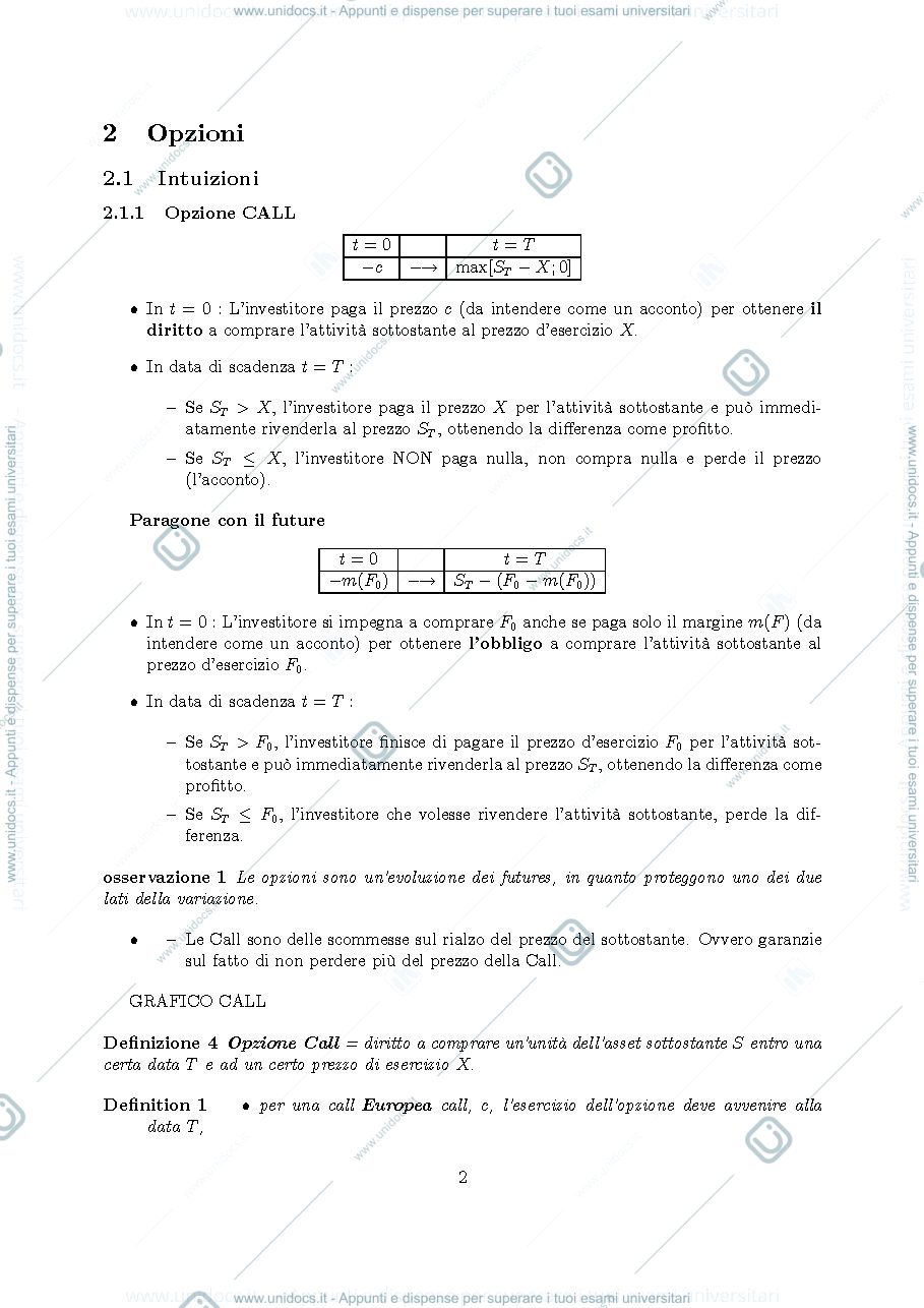 Anteprima pagina 2 — opzioni trading