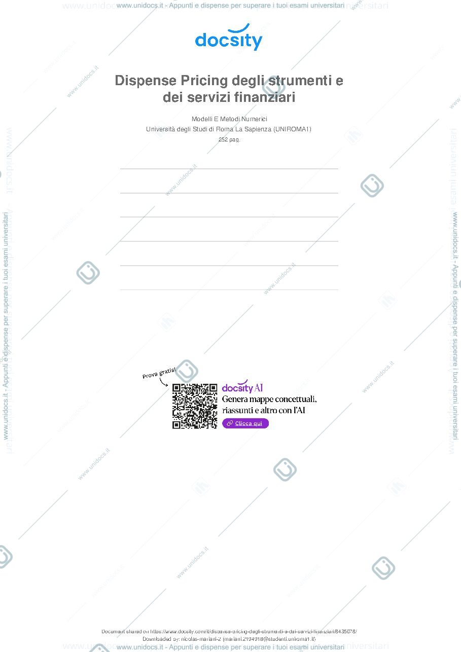 Anteprima pagina 1 — pricing dispense
