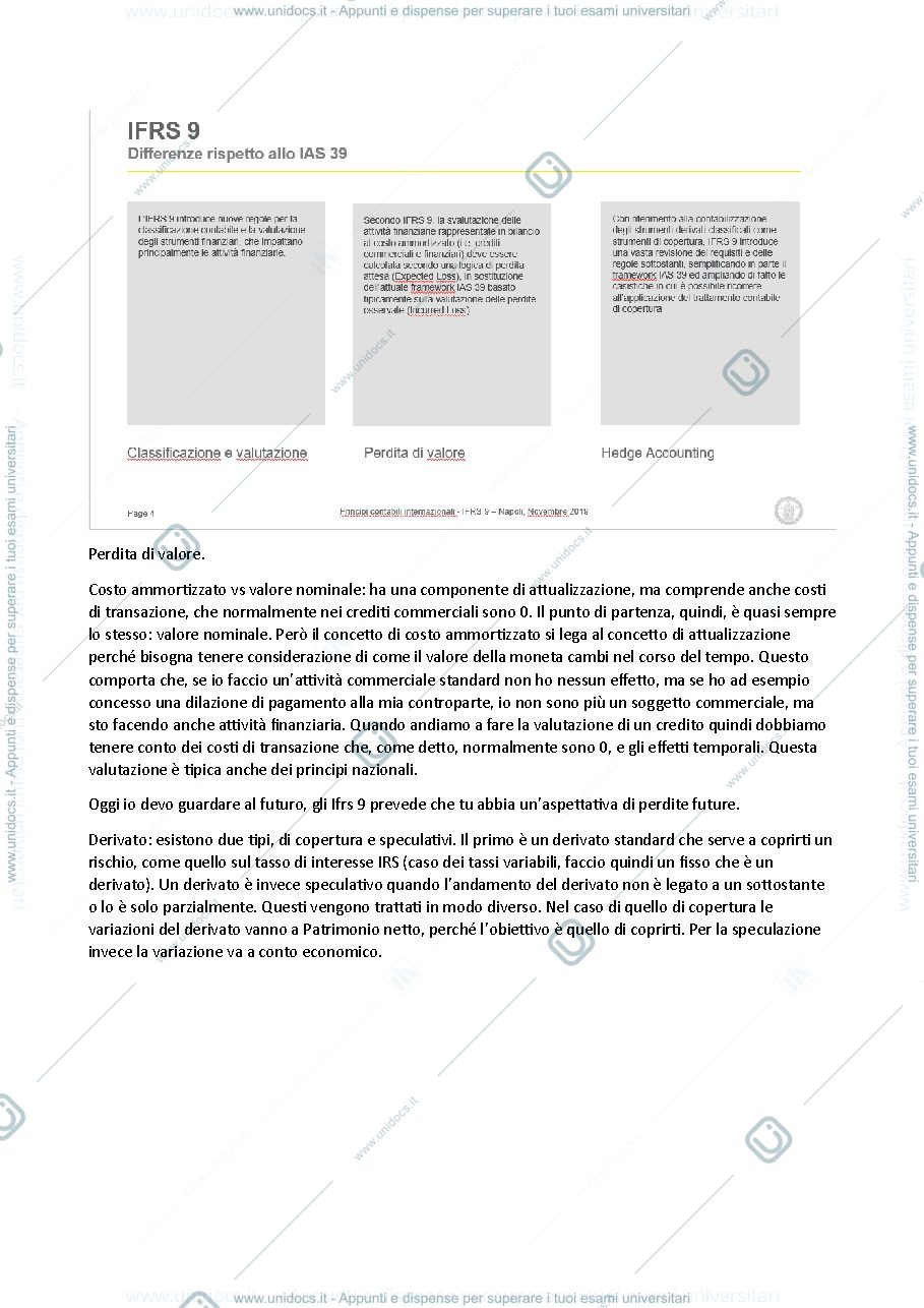 Anteprima pagina 2 — IFRS 9 