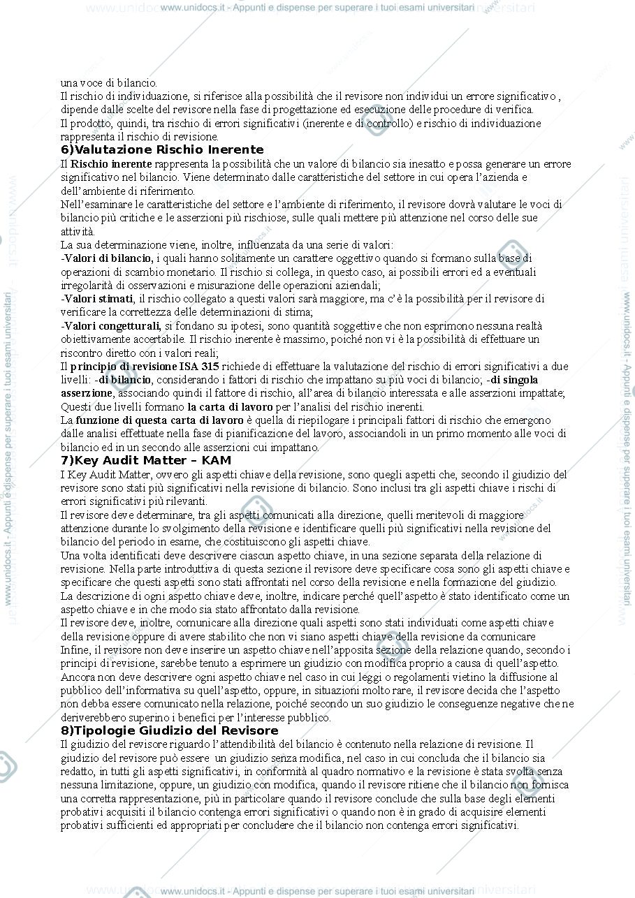 Anteprima pagina 2 — REVISIONE AZIENDALE 