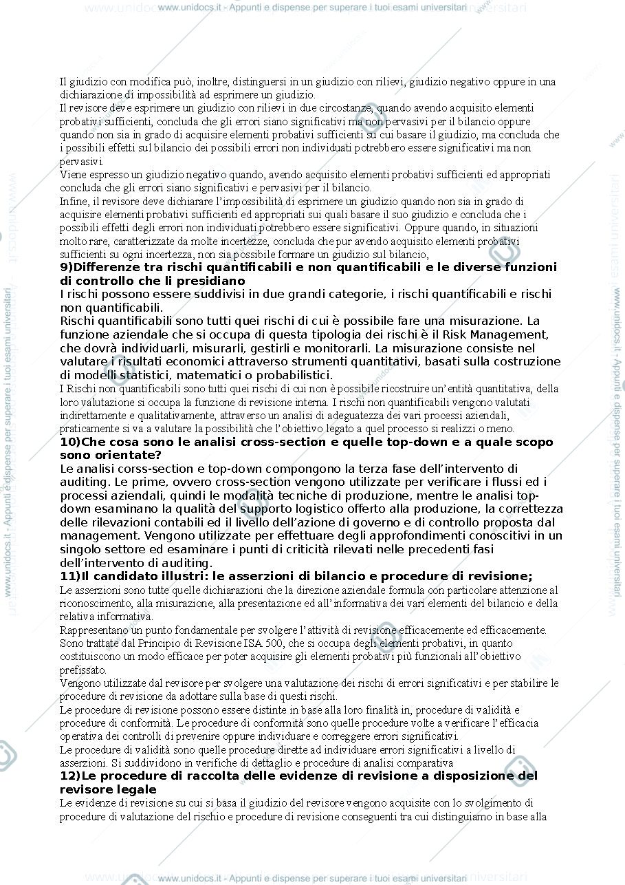 Anteprima pagina 3 — REVISIONE AZIENDALE 