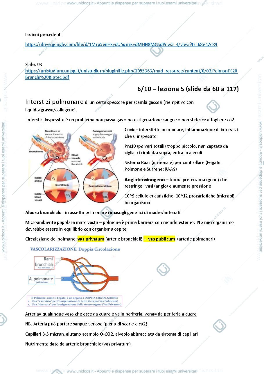 Anteprima pagina 1 — Appun ti anatomia di sante
