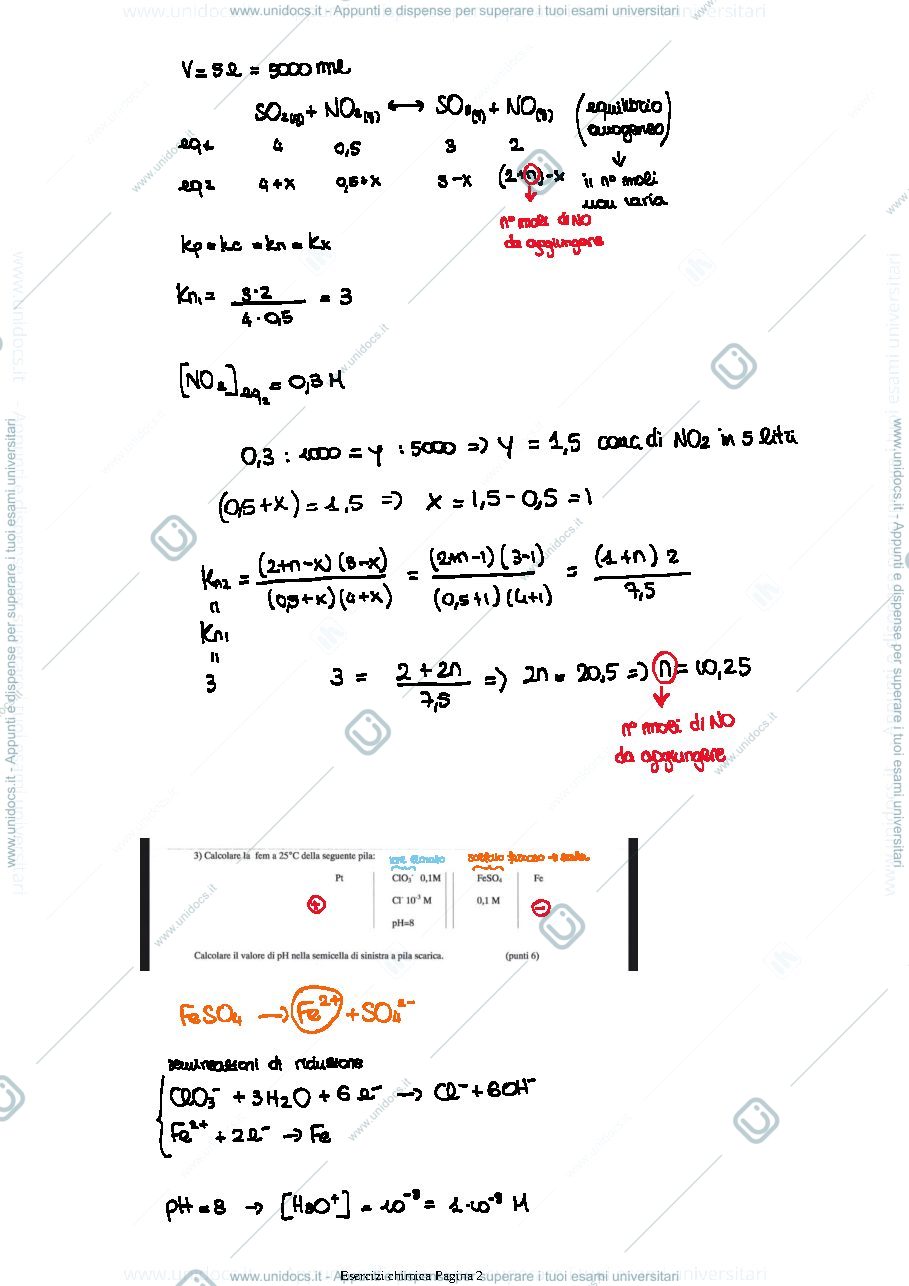 Anteprima pagina 2 — Esercizi Chimica