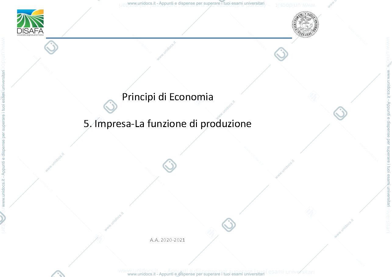 Anteprima pagina 1 — Principi di economia
