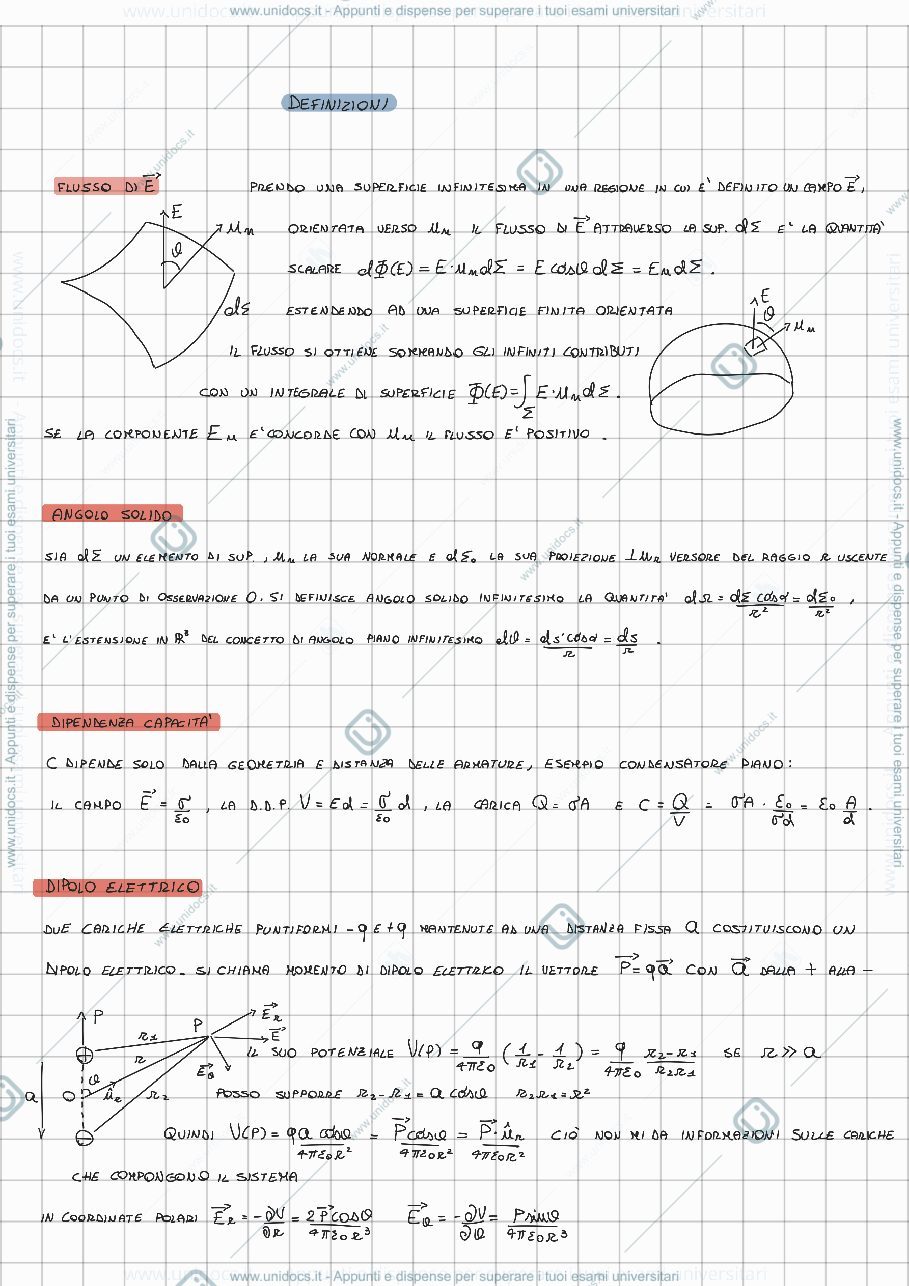 Anteprima pagina 1 — dimostrazioni chieste all orale