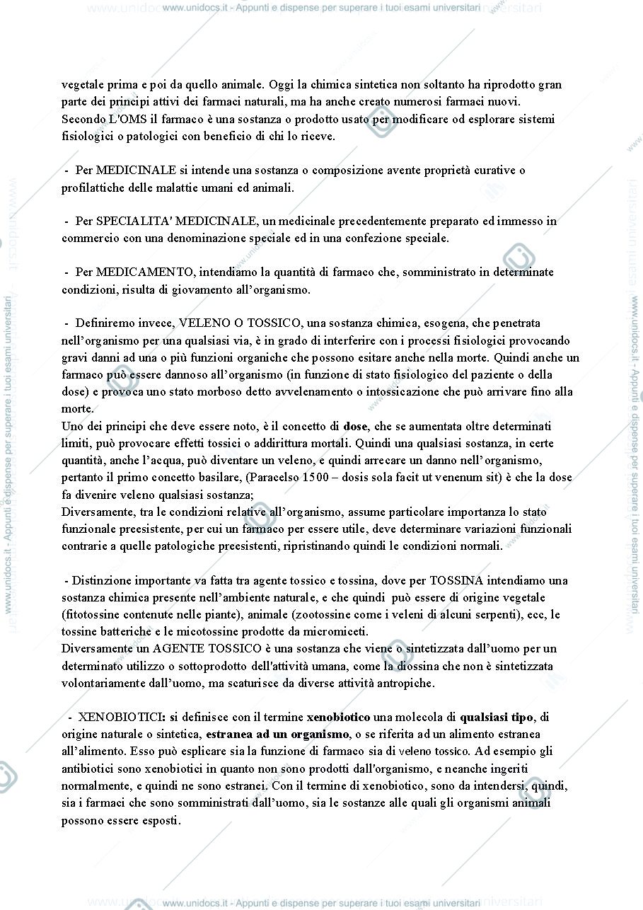 Anteprima pagina 2 — Farmacologia