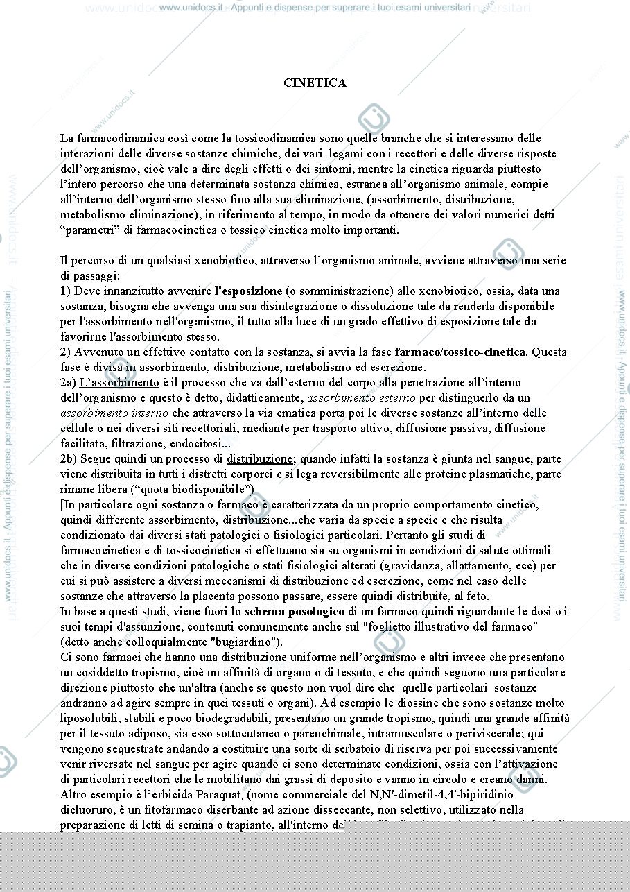 Anteprima pagina 5 — Farmacologia