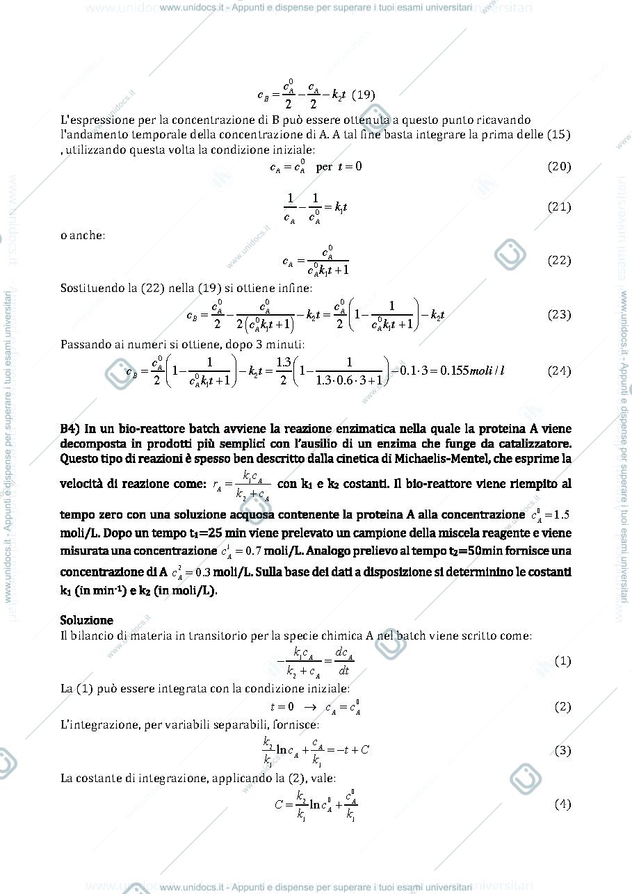 Anteprima pagina 3 — reattori ideali