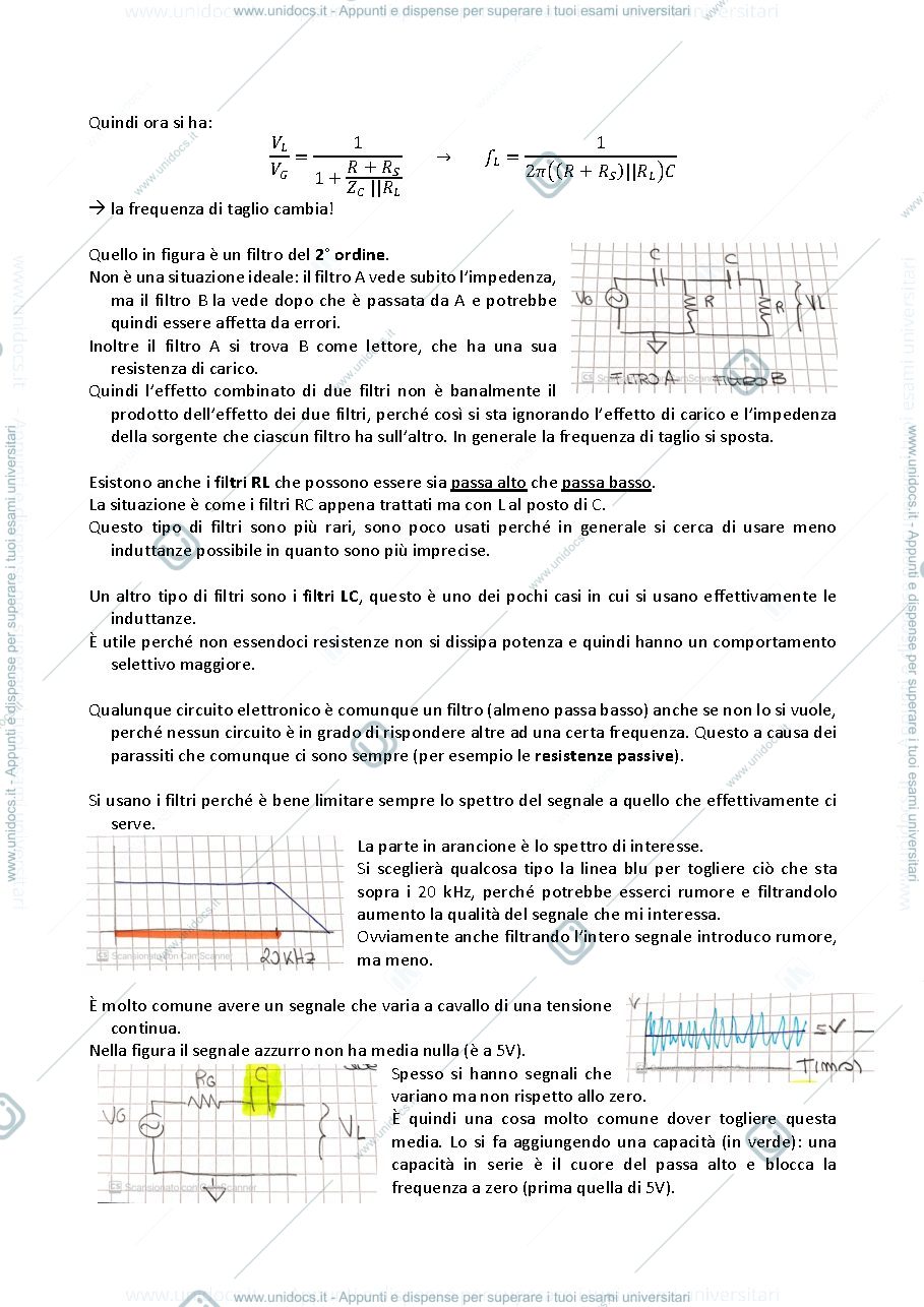 Anteprima pagina 3 — riassunto della parte teorica 